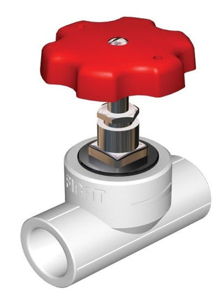 Robinet trecere cu rozeta pentru PPR de 20mm