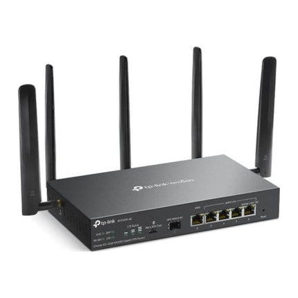 Router VPN TP-Link Omada ER706W-4G, 4G+ Cat6, Wi-Fi 6 AX3000, 5 porturi Gigabit + SFP - imagine 8