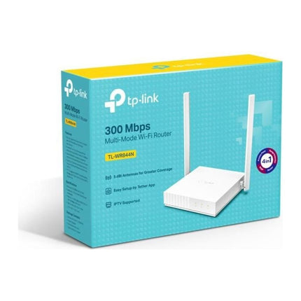 Router Wi-Fi TP-Link TL-WR844N, N300, 2 antene 5 dBi, 4 porturi LAN, mod Access Point - imagine 7
