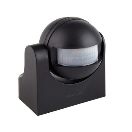 Senzor miscare 180˚ infrarosu rotric negru