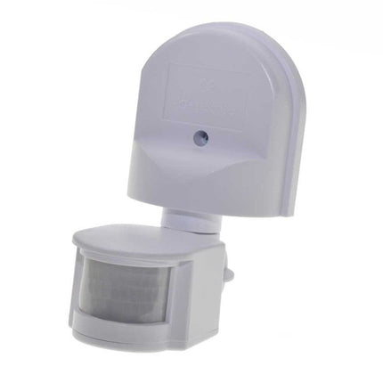 Senzor miscare 180˚ alb pentru instalatii