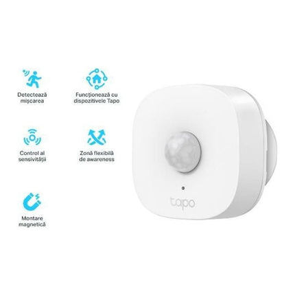 Senzor de miscare inteligent TP-Link Tapo T100, 7 m, 120°, baterie 2 ani (necesita hub Tapo) - imagine 3