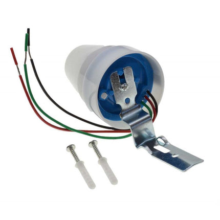Senzor crepuscular 220V lumina, alb 360˚
