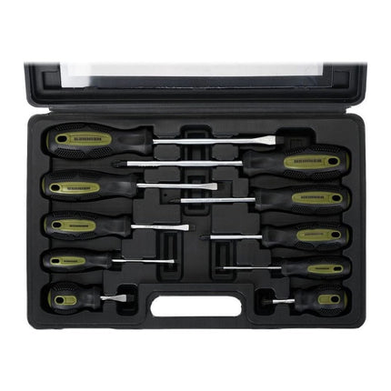 Set 10 surubelnite Heinner PCSS011, crom-vanadiu, drepte si cruce