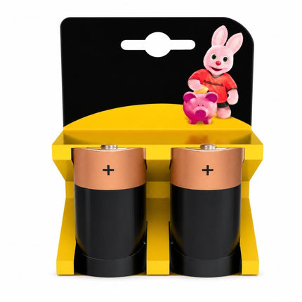 Set 2 baterii R20 Duracell Basic