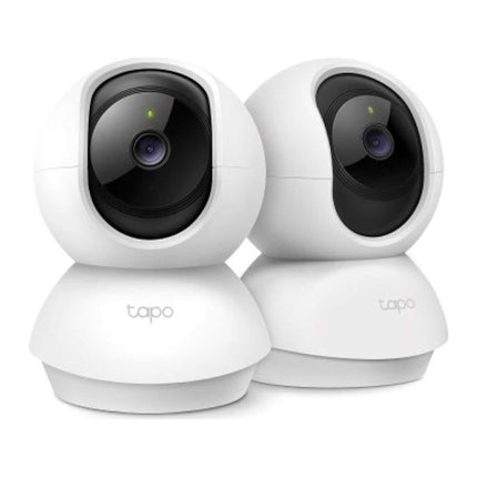 Set 2 camere Wi-Fi de interior TP-Link Tapo C210, 2K 3MP, Pan/Tilt 360°, detectie AI