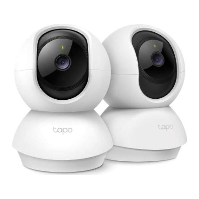 Set 2 camere Wi-Fi de interior TP-Link Tapo C210, 2K 3MP, Pan/Tilt 360°, detectie AI
