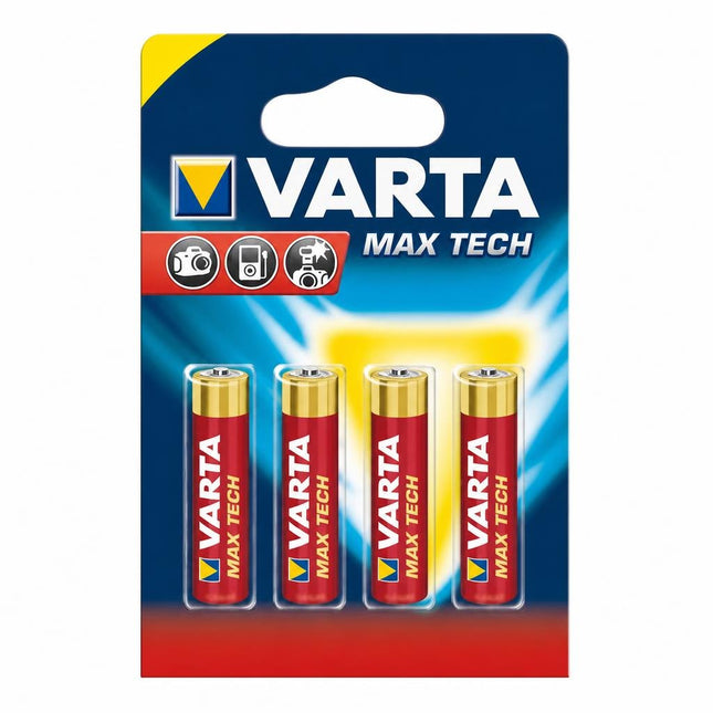 Set 4 baterii Varta  Max Tech 4703 AAA
