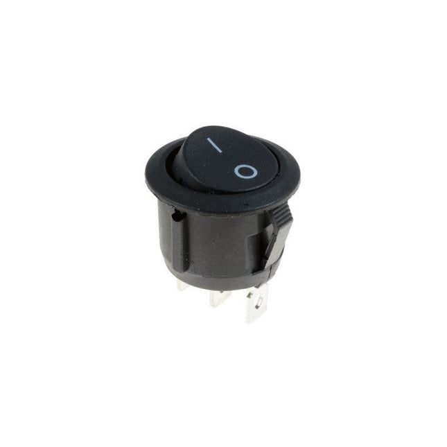 Buton intrerupator ON-OFF negru pentru protectie