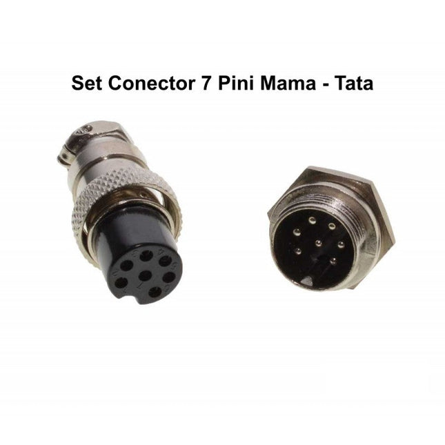 Set conectori mama-tata din metal tip