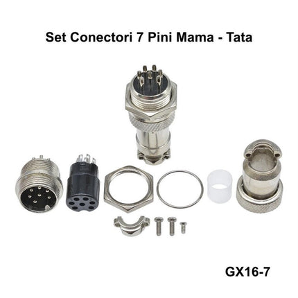Set conectori mama-tata din metal tip