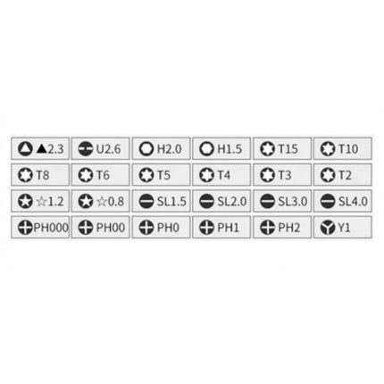 Set surubelnite precizie biti 24in1