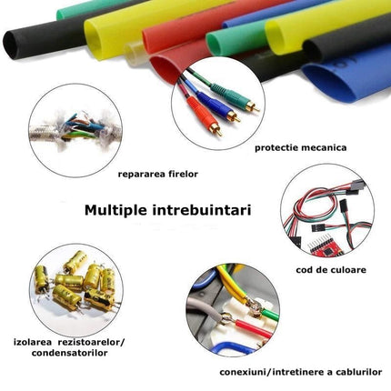 Tub termocontractabil set 280 Rigleta
