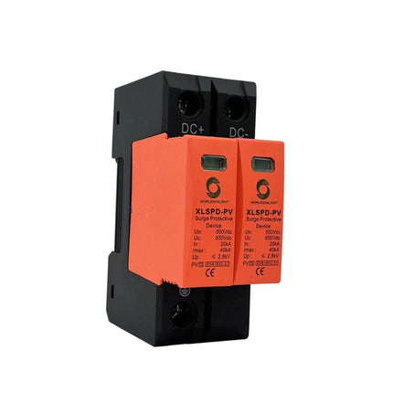 Siguranta descarcator supratensiune 500V DC SPD 2P pentru panouri fotovoltaice
