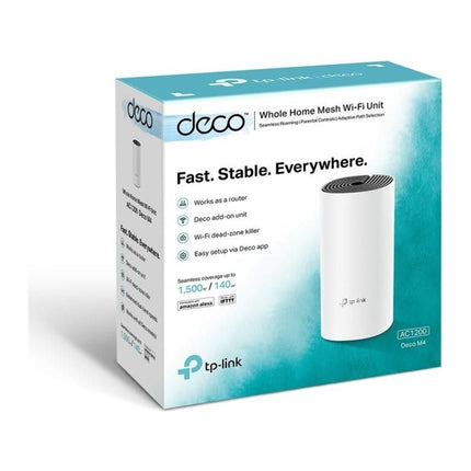 Sistem Wi-Fi Mesh TP-Link Deco M4 AC1200, 1 unitate, 2 porturi Gigabit - imagine 7