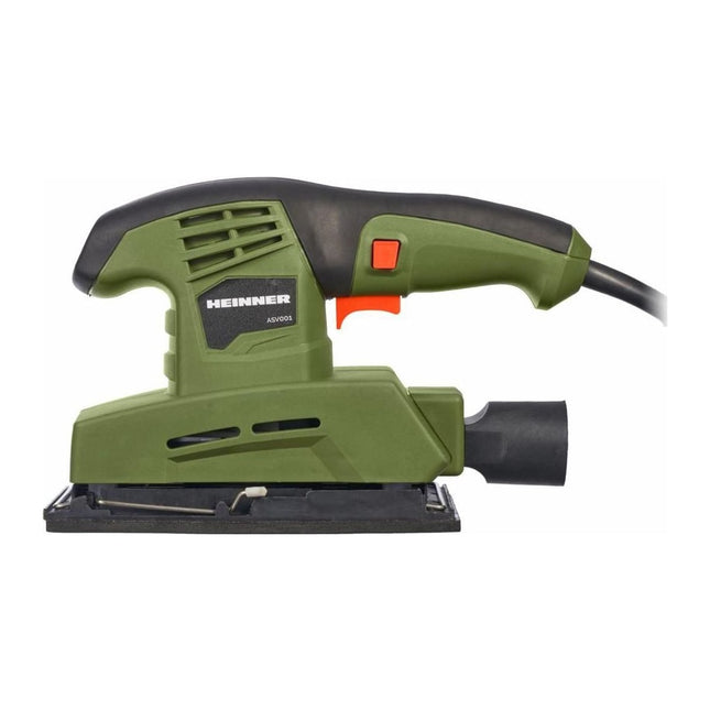 Slefuitor cu vibratii Heinner ASV001, 180 W, 10000 rpm, foaie 187 x 90 mm, extragere praf