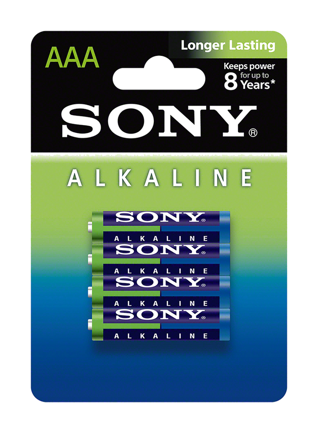 Set 4 baterii Sony alcaline R3