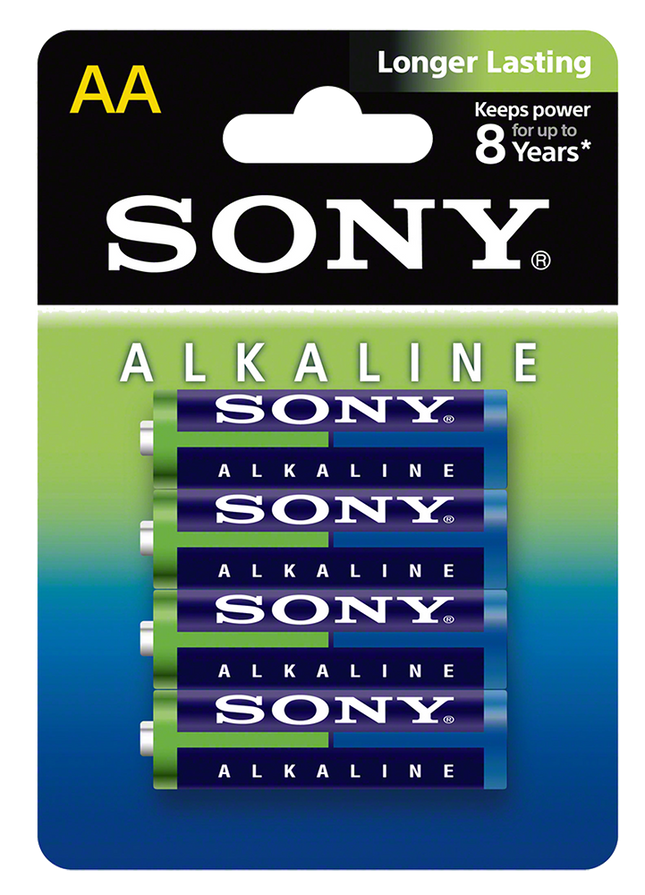 Set 4 baterii Sony alcaline R6