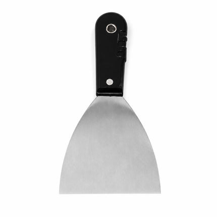 Spaclu inox cu maner din plastic de 2.5"