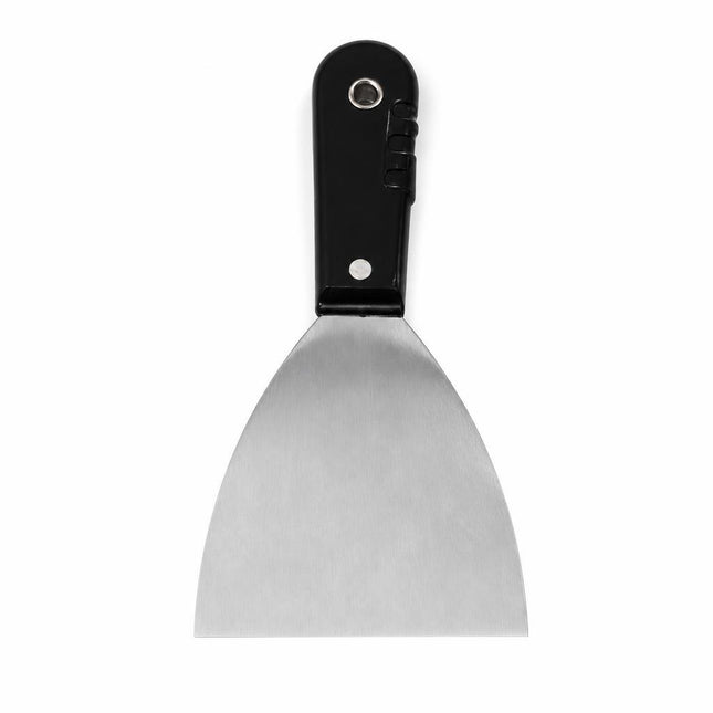 Spaclu inox cu maner din plastic de 2.5"