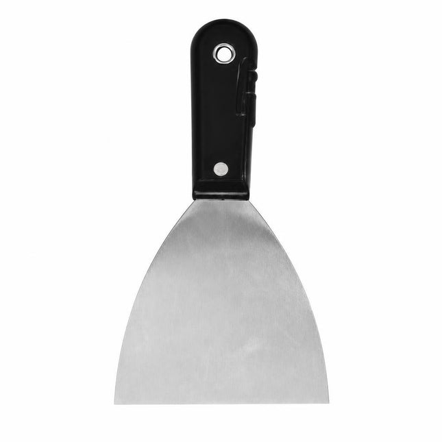 Spaclu inox cu maner din plastic de 3"