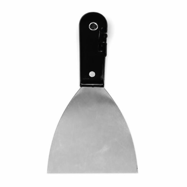 Spaclu inox cu maner din plastic de 4"