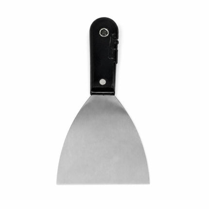 Spaclu inox cu maner din plastic de 5"