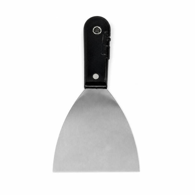 Spaclu inox cu maner din plastic de 5"