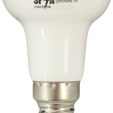 Bec Led E14, model R39, 3W=25W, 6400K, lumina rece