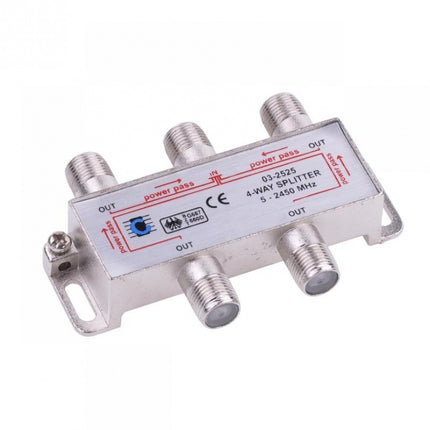 Spliter CATV 4 cai quality 5 - 2450 MHz TED477500