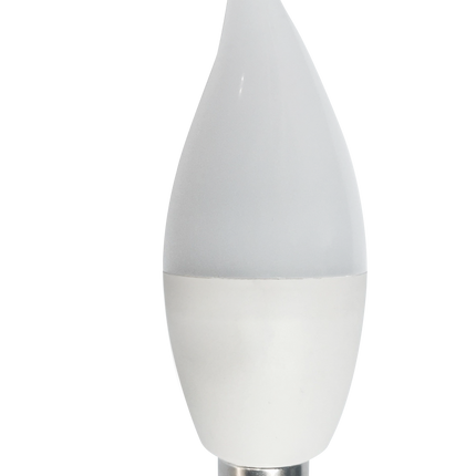 Bec Led Lumanare Flama E14, model C35, 7W= 60W, 2700K, lumina calda
