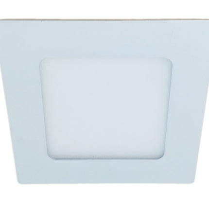 Spot Led Slim Patrat 120x120mm, 6W=40W, 2700K, lumina calda