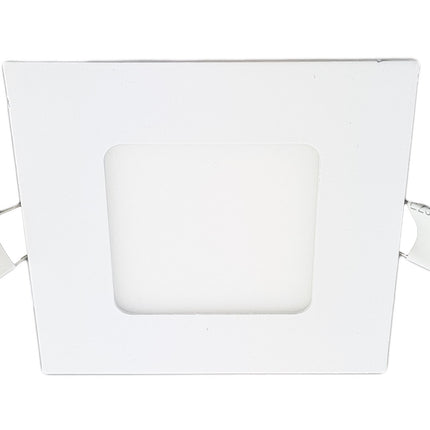 Spot Led Slim Patrat 85x85mm, 3W=25W, 6400K, lumina rece