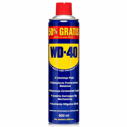 Spray WD-40 600 ml ungere, protectie, Intretinere circuite electrice