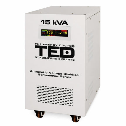 Stabilizator retea maxim 15KVA-SVC cu servomotor monofazat TED000095