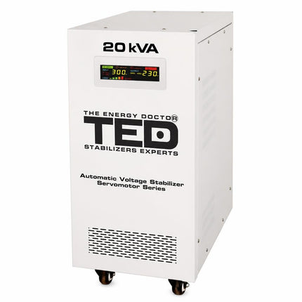 Stabilizator retea maxim 20KVA-SVC cu servomotor monofazat TED001955