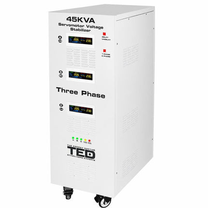 Stabilizator retea maxim 45KVA-SVC cu servomotor trifazat-trifazat TED000170