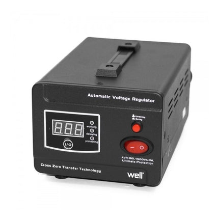 Stabilizator tensiune 220V 1500VA Well