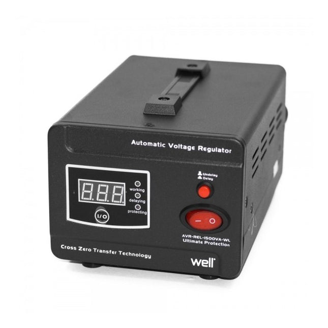 Stabilizator tensiune 220V 1500VA Well