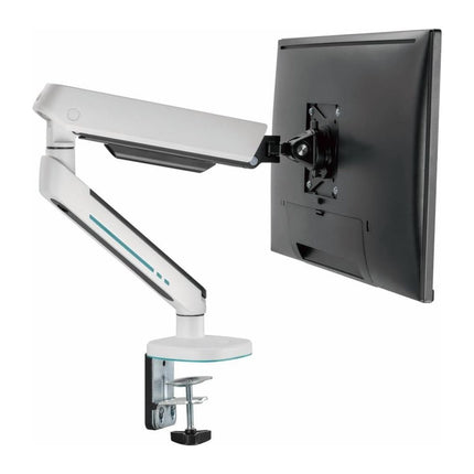 Suport monitor Serioux SRXA-MM54-C012WH, brat cu arc cu gaz, 27-45 inch, 5-14 kg, VESA 100x100, alb