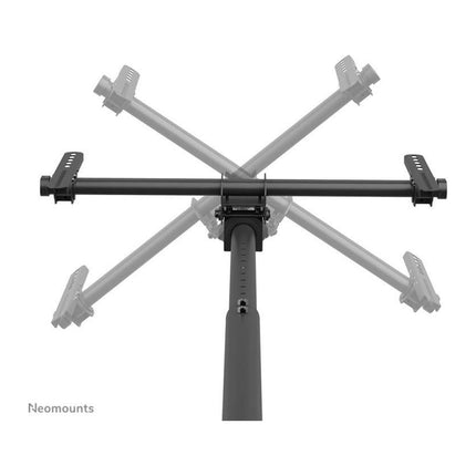 Suport TV de tavan Neomounts CL35-440BL16L, 37-70 inch, 50 kg, reglabil 106-156 cm, VESA 600x400 - imagine 2