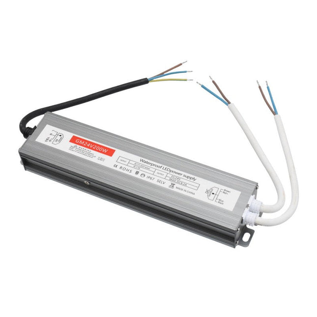 Sursa alimentare slim IP 67 200W 24V 3A