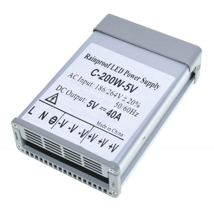 Sursa alimentare exterior 5V-40A 200W 5V 40A