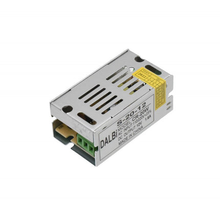 Sursa metalica alimentare 220V 12V 20W 6A