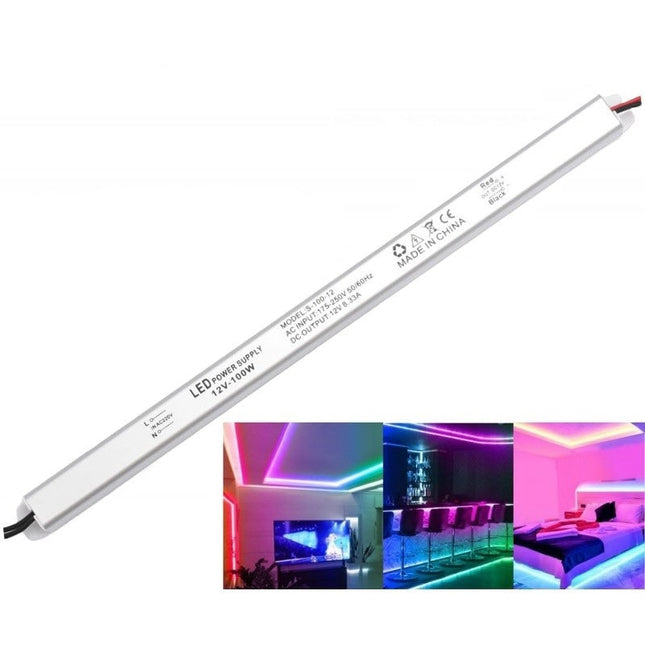 Sursa Alimentare Slim / 8,3A 12V 100W 3A