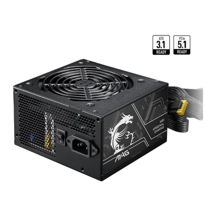 Sursa PC MSI MAG A750BN PCIe5 II, 750 W, 80 Plus Bronze, conector PCIe 5.0 16 pini