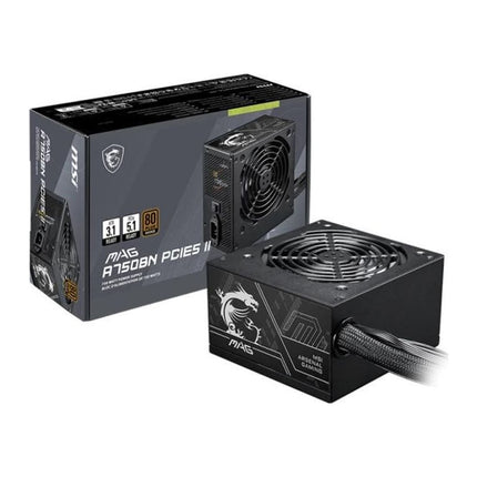 Sursa PC MSI MAG A750BN PCIe5 II, 750 W, 80 Plus Bronze, conector PCIe 5.0 16 pini - imagine 3