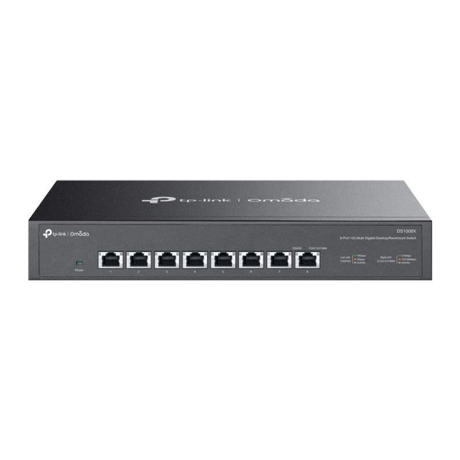 Switch 10G TP-Link Omada DS1008X, 8 porturi 10GBASE-T, rackabil 1U