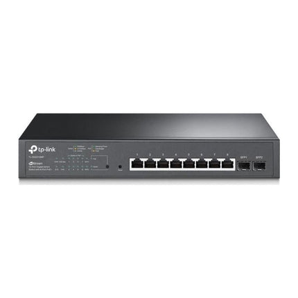 Switch administrabil PoE TP-Link JetStream TL-SG2210MP, 8 porturi Gigabit PoE+ 150 W + 2 SFP, Omada - imagine 2