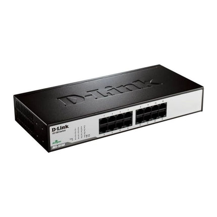 Switch D-Link DES-1016D, 16 porturi 10/100 Mbps, metal, desktop/rack - imagine 2
